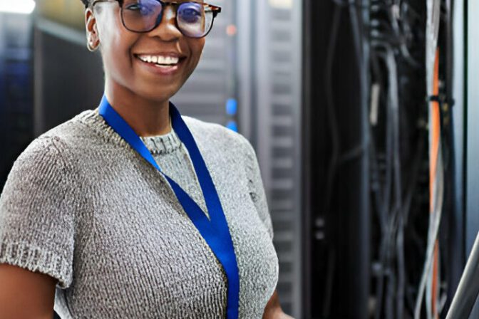 exmas professional network engineer at work